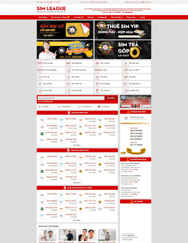 template blogspot ban sim 1